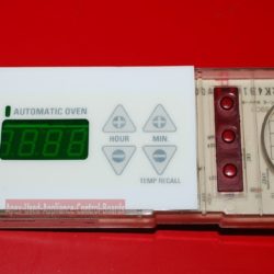 Part # 164D3147G011 - GE Oven Electronic Control Board (used, overlay fair)