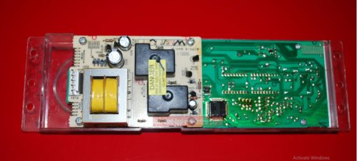 Part # 164D3147G011 - GE Oven Electronic Control Board (used, overlay fair)
