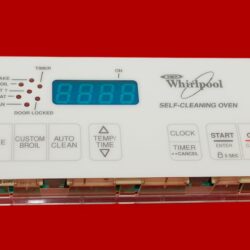 Part # WP6610457 | 6610309 | 8522488 Whirlpool Oven Control Board (overlay good - White)