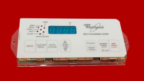 Part # WP6610457 | 6610309 | 8522488 Whirlpool Oven Control Board (overlay good - White)
