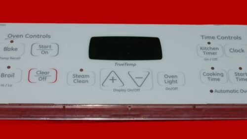 Part # WB27T11153 | 191D5975G002 | GE Oven Control Board (overlay fair - White)