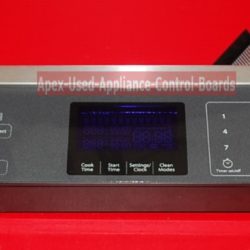 Part # W10861729, W10496292, W10532438 Whirlpool Wall Oven Control Panel And Control Boards (used, overlay very good)