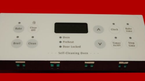 Frigidaire Oven Control Board 316207502 OEM Used Tested (overlay fair - Bisque)