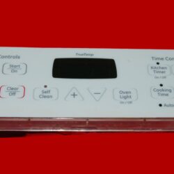 GE Oven Control Board - WB27K10206 | WB27X45466 | 183D9935P006 (overlay fair - White)