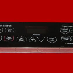 GE Oven Control Board WB27T11276 | 164D8450G018 | OEM Used Tested (overlay fair - Black)