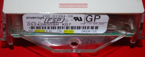 Part # 9761114, 6610451 Whirlpool Oven Electronic Control Board (used, overlay fair)