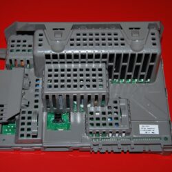 Part # W10635843 Whirlpool Front Load Washer Control Board (used, cracked case - Tab)