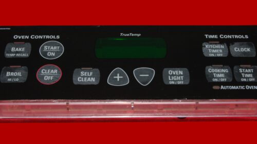 Part # WB27T10830 | WB27X45466 | 191D3776P010 | GE Oven Control Board (overlay fair - Black)
