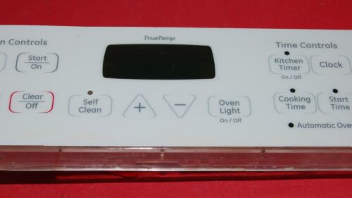 GE Oven Control Board - WB27K10206 | WB27X45466 | 183D9935P006 (overlay fair - White)