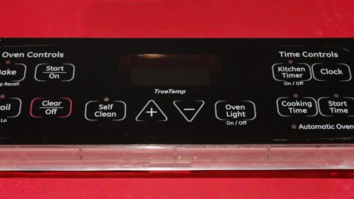 GE Oven Control Board WB27T11276 | 164D8450G018 | OEM Used Tested (overlay fair - Black)
