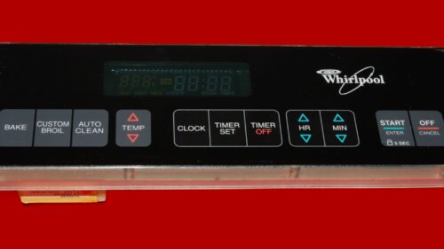 Whirlpool Oven Control Board 3195182 | OEM Used Tested (overlay fair - Black)