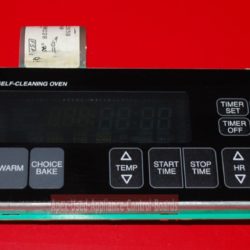 Part # 8522658 Whirlpool Oven Electronic Control Board (used, overlay good)