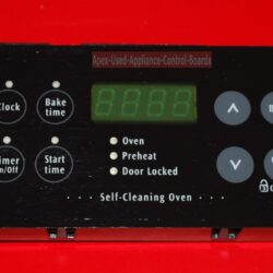Part # 316557205 - Frigidaire Oven Electronic Control Board (used, overlay fair)