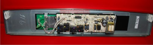 Part # WB36T11141, WB27T10919, 164F6476G021, 164D6477G004 GE Built In Oven Panel With Control Board (used, overlay good)