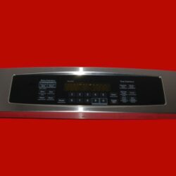 GE Oven Control Panel And Control Board WB36T11321 | WB27T11291 | 164D6476G053 (overlay good - Black/Stainless Steel)