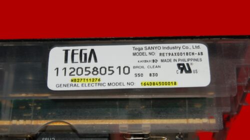 GE Oven Control Board WB27T11276 | 164D8450G018 | OEM Used Tested (overlay fair - Black)