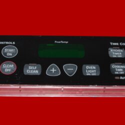 Part # WB27T10830 | WB27X45466 | 191D3776P010 | GE Oven Control Board (overlay fair - Black)