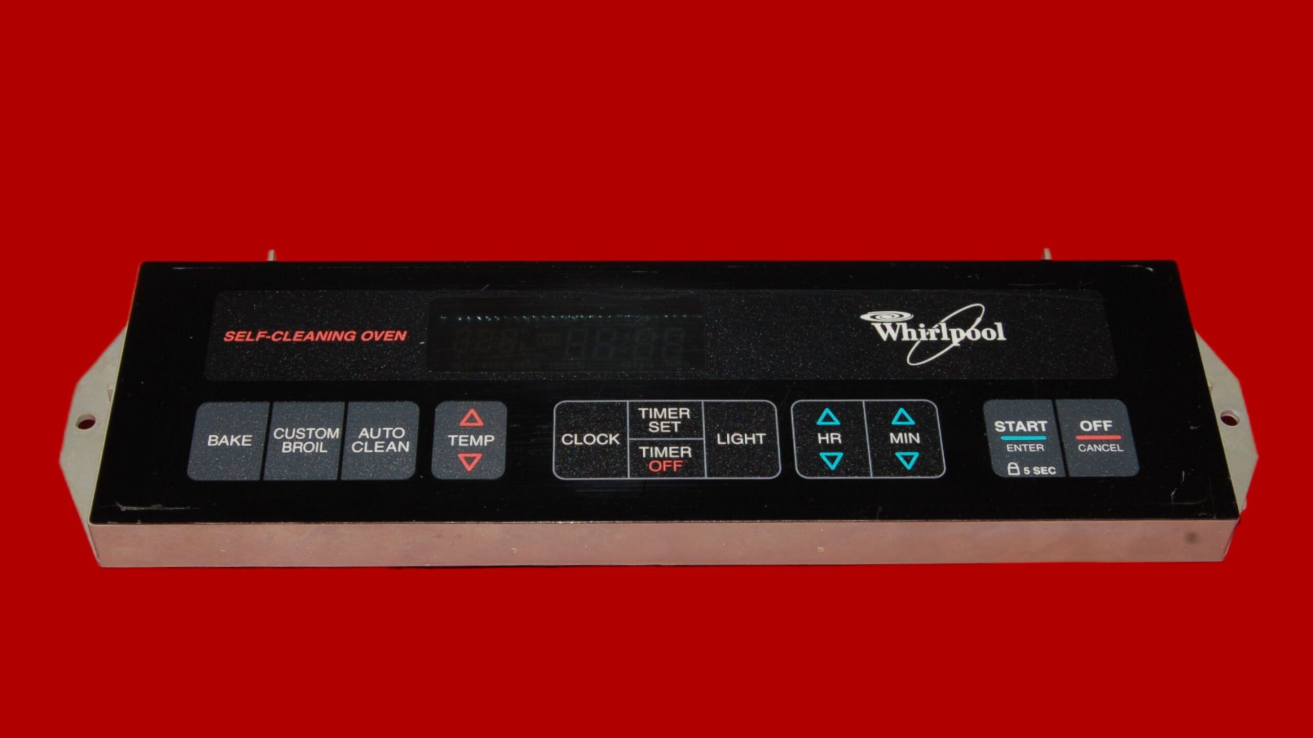 Whirlpool Oven Control Board 3196216 | 6610056 | OEM Used Tested (overlay fair - Black)