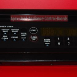 Part # WB36T10139, WB27T10289 GE Oven Control Panel And Control Board (used, overlay very good)
