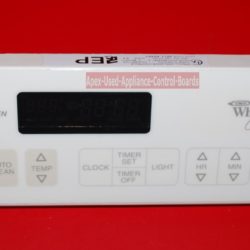 Part # 6610317, 8522481 Whirlpool Oven Electronic Control Board (used, overlay good)