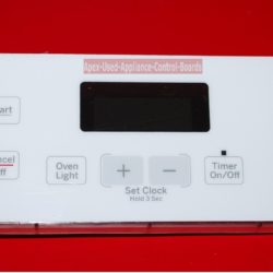 Part # 164D8450G144, WB27X22940 GE Oven Electronic Control Board (used, overlay good)
