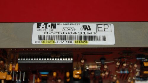 Whirlpool Oven Control Board 3196216 | 6610056 | OEM Used Tested (overlay fair - Black)