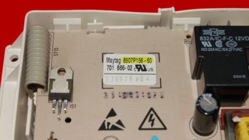 Maytag Oven Control Board 8507P156-60 | W10769079 | OEM Used Tested (overlay fair - White)