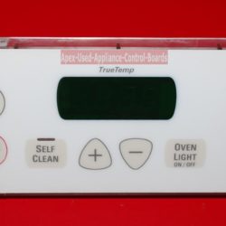 Part # 191D3776P011, WB27T10864 GE Oven Electronic Control Board (used, overlay fair)