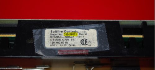 Part # 316418501   Frigidaire Oven Electronic Control Board (used, overlay fair)
