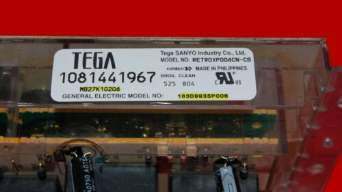 Part # WB27K10206 | WB27X45466 | 183D9935P006 | GE Oven Control Board (overlay fair - White)