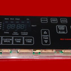 Part # 9761119 | 6610456 | Whirlpool Oven Control Board (overlay fair - Black)