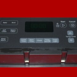 Part # W11122543 | W10887917 | Whirlpool Oven Control Board (overlay good - Dark Gray)