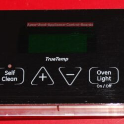 Part # WB27T11276, 164D8450G018 GE Oven Electronic Control Board (used, overlay fair)
