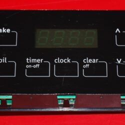 Part # 316455400 Frigidaire Oven Electronic Control Board (used, overlay fair)