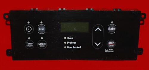 Part # 316557107 | 316418207 | Frigidaire Gas Oven Control Board (overlay fair - Black)