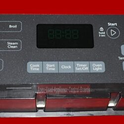 Part # W11122543 | W10887917 | Whirlpool Oven Control Board (overlay good - Dark Gray)