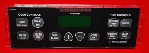 Part # WB27T10830 | 191D3776P010 | GE Oven Control Board (overlay fair - Black)