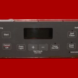 GE Oven Control Board WB27X22940 | 164D8450G144 | OEM Used Tested (overlay fair - Dark Gray)