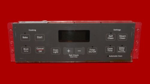 GE Oven Control Board WB27X22940 | 164D8450G144 | OEM Used Tested (overlay fair - Dark Gray)