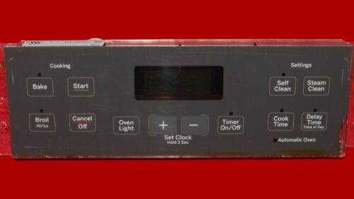 GE Oven Control Board WB27X22940 | 164D8450G144 | OEM Used Tested (overlay fair - Dark Gray)