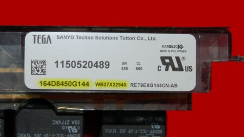 GE Oven Control Board WB27X22940 | 164D8450G144 | OEM Used Tested (overlay fair - Dark Gray)