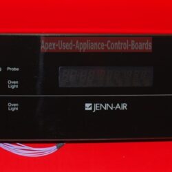 Part # 5765M338-60, 8507P009-60, 7428P058-60, 74006613, 71003401 Jenn-Air Oven Control Panel And Control Board (used, overlay very good)