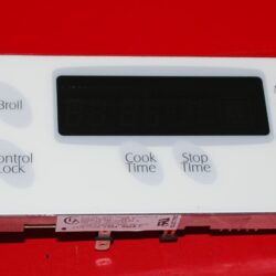 Part # 7601P553-60, WP5701M556-60 Maytag Oven Electronic Control Board (used, overlay good - Bisque)