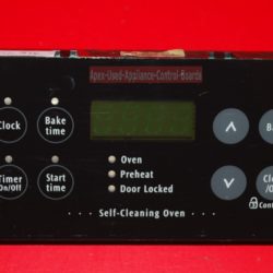 Part # 316418300 Frigidaire Oven Electronic Control Board (used, overlay good - Black)