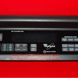 Part # 4452037, 4453168 Whirlpool Oven Control Panel And Control Board (used, overlay good)