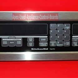 Part # 4451790, 4453377 Kitchen-Aid Oven Control Panel And Electronic Control Board (used, overlay good)