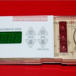 Part # 164D3147G0145 - GE Oven Electronic Control Board (used, overlay fair)