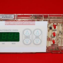 Part # 183D7142P002, WB27K10027 - GE Oven Electronic Control Board (used, overlay good)
