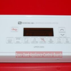 Part # 7601P571-60, 74006745, 74006715, 74009198 Maytag Oven Control Panel And Control Board (used, overlay good)