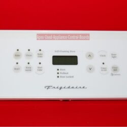 Part # 318274400, 316418525 Frigidaire Oven Control Panel And Control Board (used, overlay good)